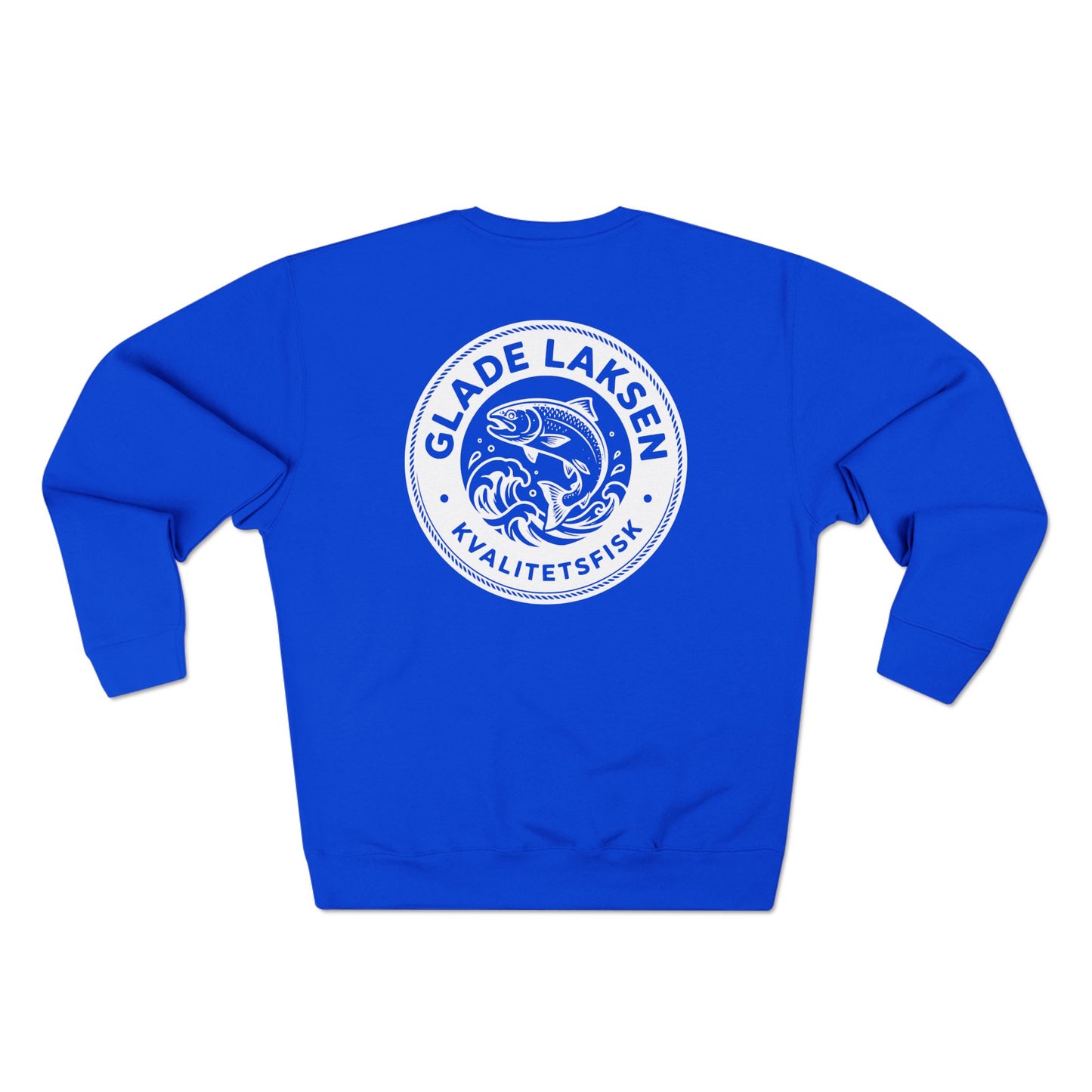 Glade Laksen Scandinavian Fishing Sweatshirt