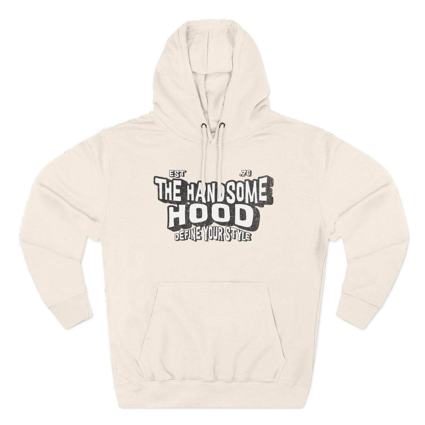 Handsome Hood Retro Script Hoodie