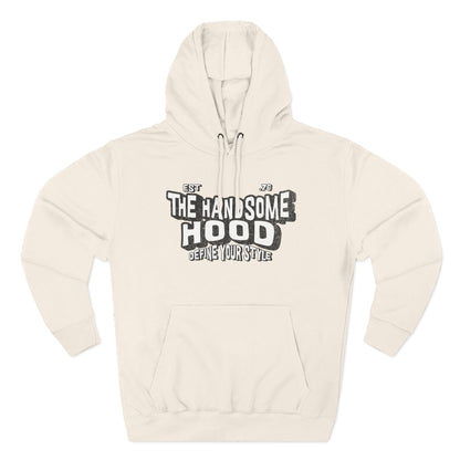 Handsome Hood Retro Script Hoodie