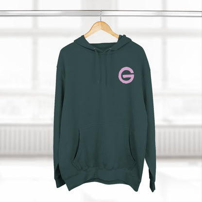 Hustle Flow Pink Graphic Hoodie