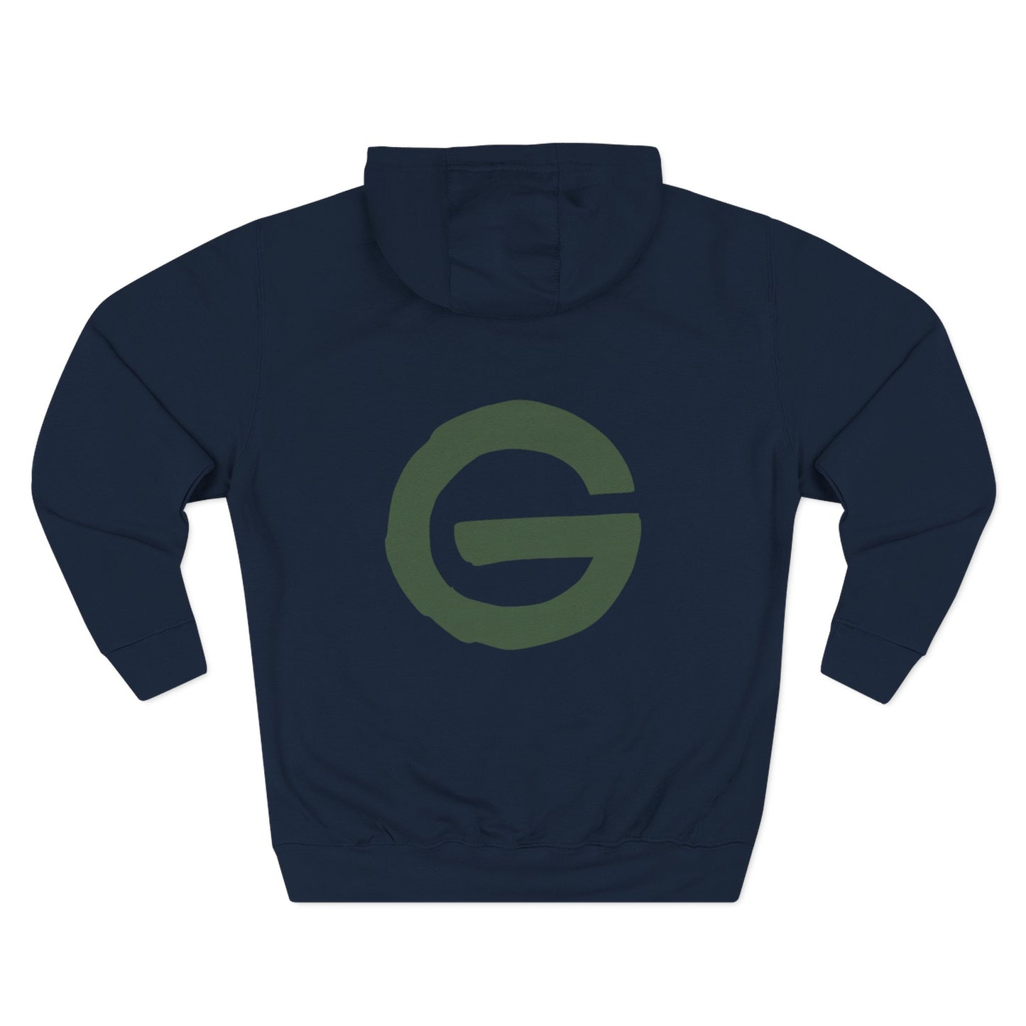 Minimalist Green 'G' Logo Hoodie