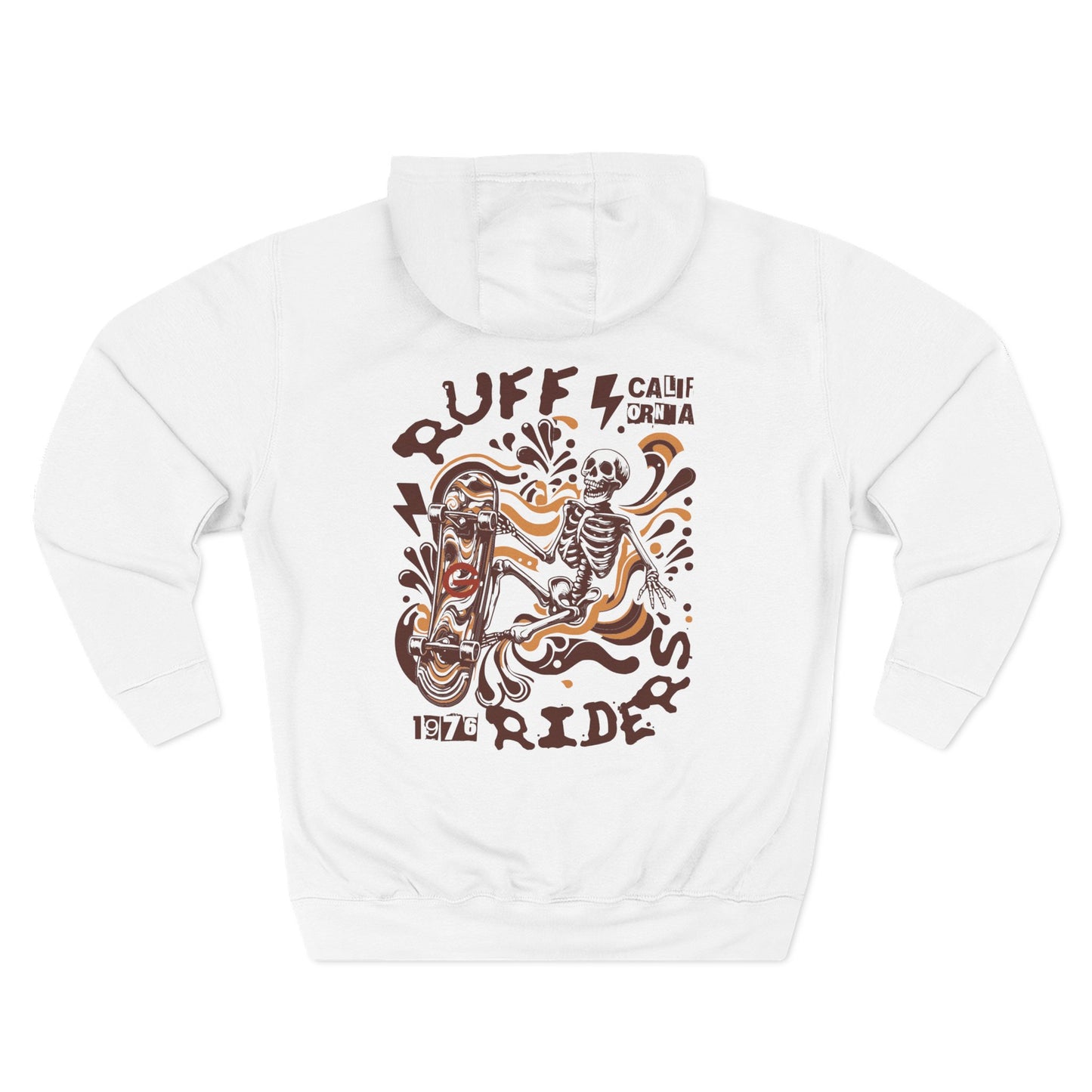 Ruff Riders Biker Skeleton Hoodie