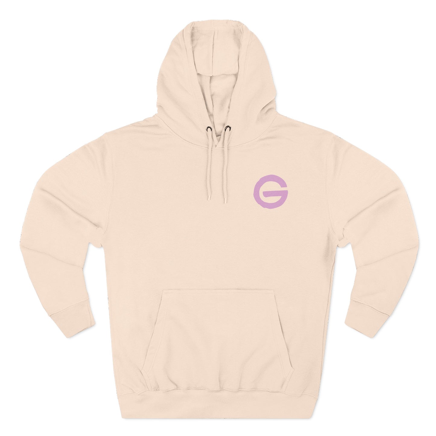 Minimalist Pink G Logo Hoodie