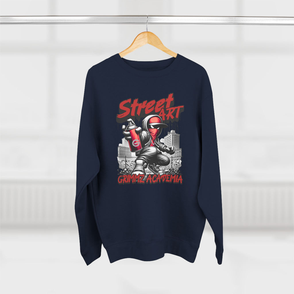 Street Art Crewneck Sweatshirt – Graffiti Skater Graphic