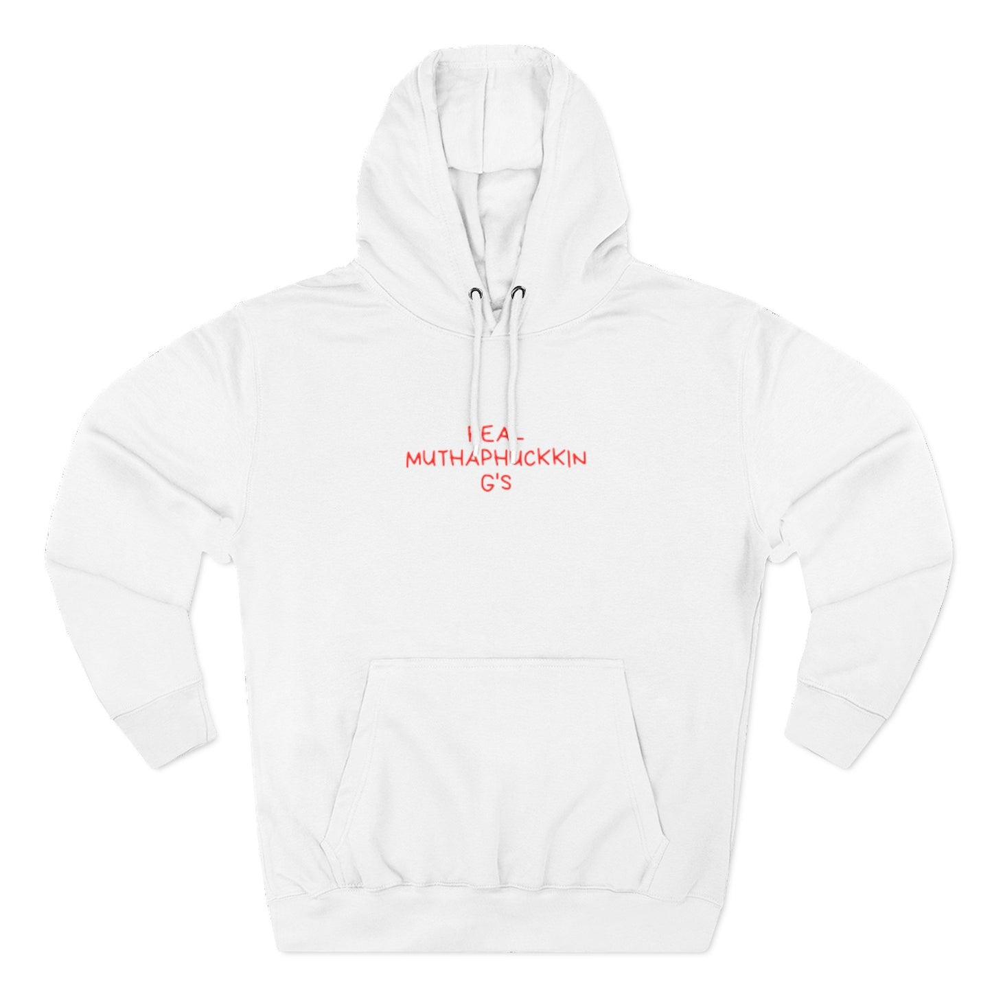 Red Brushstroke G Logo Hoodie