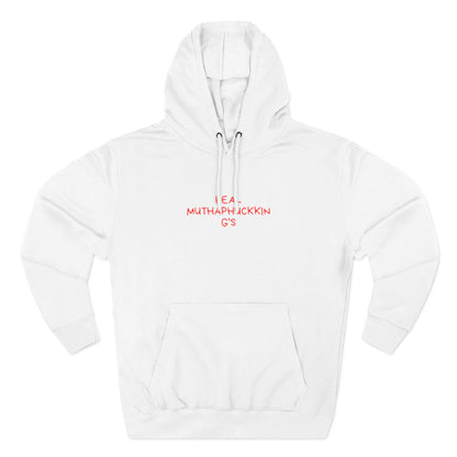 Red Brushstroke G Logo Hoodie