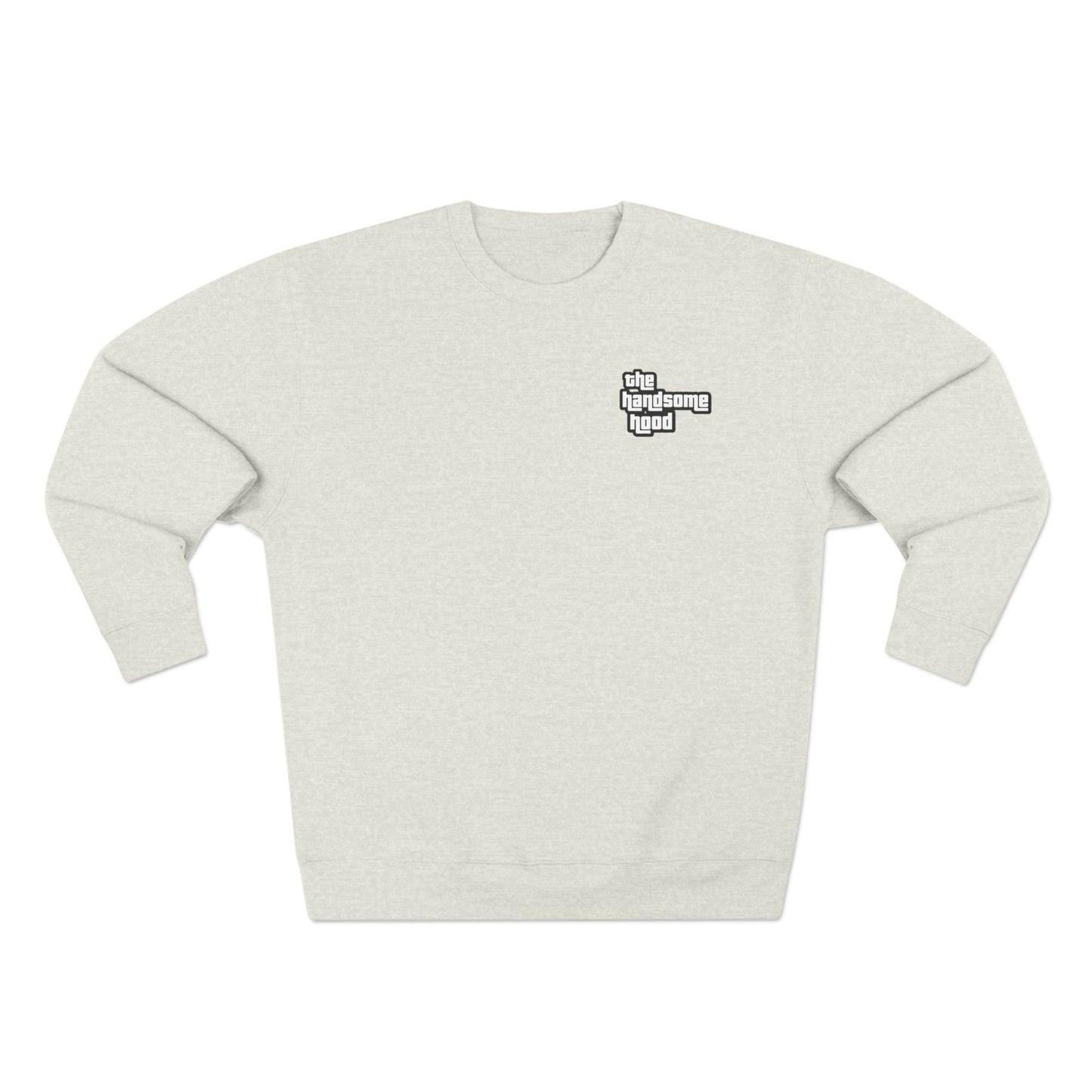 Retro Orange 'G' Graphic Crewneck Sweatshirt