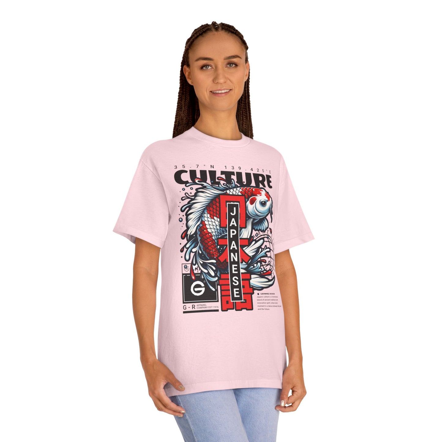 Japanese Koi Culture Graphic Tee