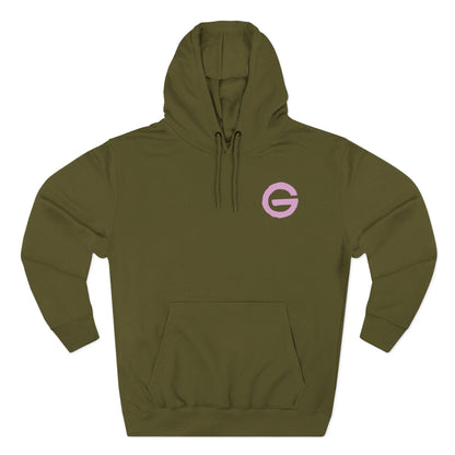 Hustle Flow Pink Graphic Hoodie
