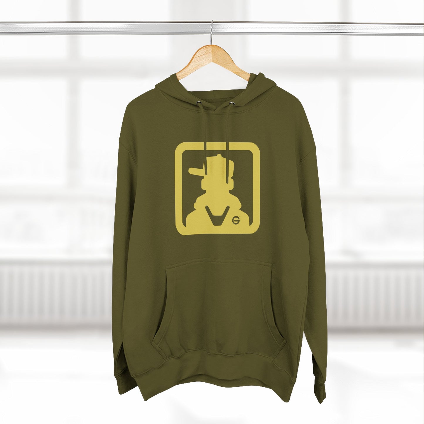 Gold Cowboy Western Hoodie Pullover