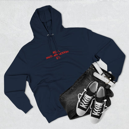 Red Brushstroke G Logo Hoodie