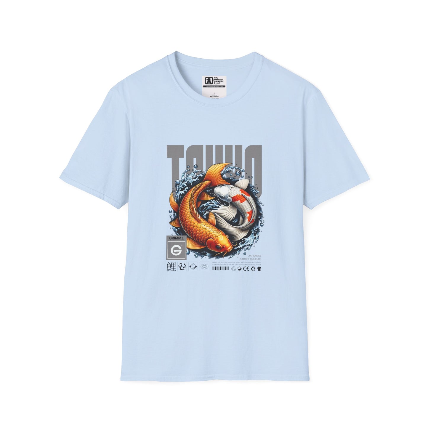 Taiko Koi Wave Graphic Tee