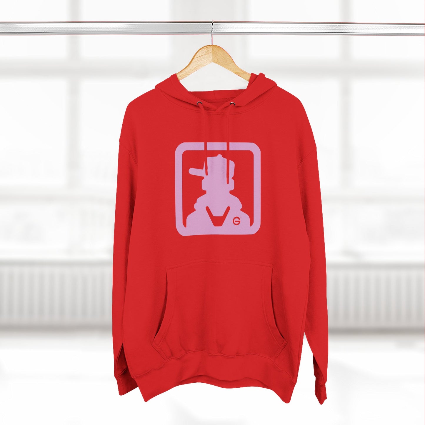 Pastel Pink Cat Hoodie