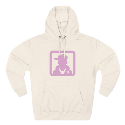 Pastel Pink Cat Hoodie