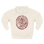 Skateboarders In Hell Graphic Hoodie — Retro Skate Circle Design