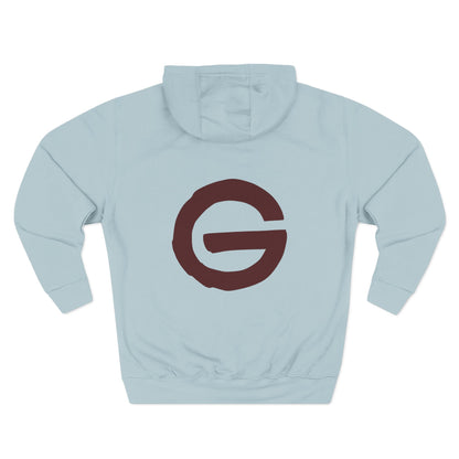 Minimalist 'G' Logo Hoodie Three-Panel