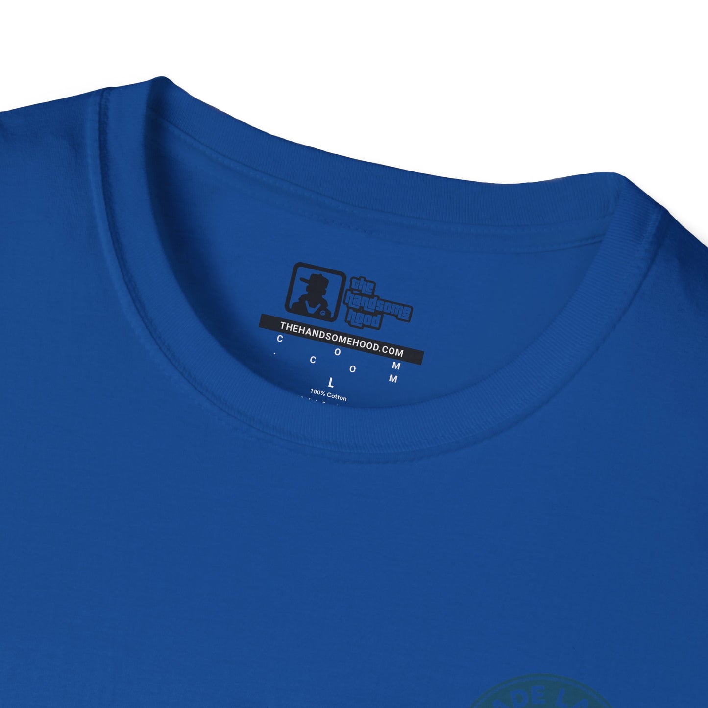 Glade Laksen Kvalitetsfisk T-Shirt — Vintage Salmon Fishing Tee
