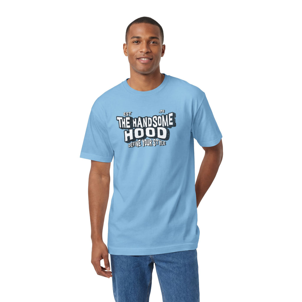 Graphic Tee — "The Handsome Hood" Retro Logo