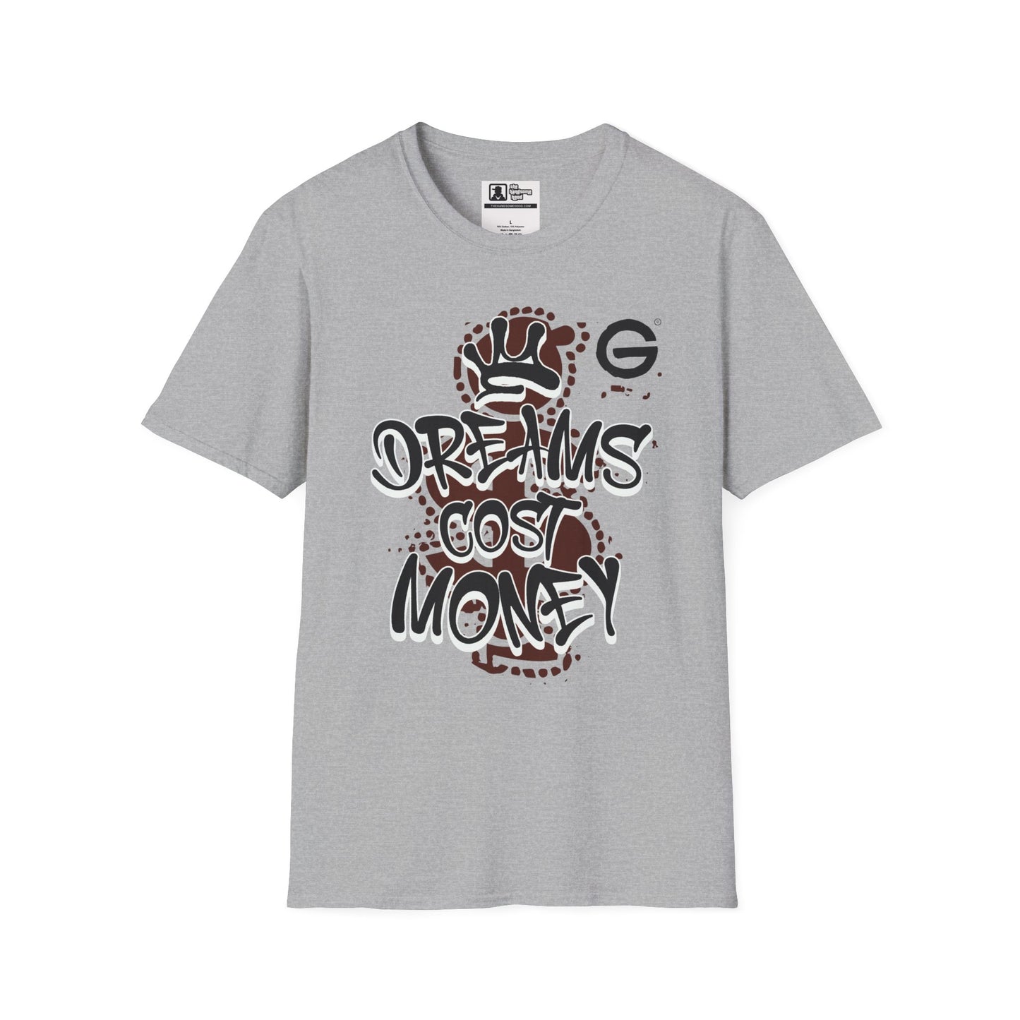 Dreams Cost Money Graffiti Tee