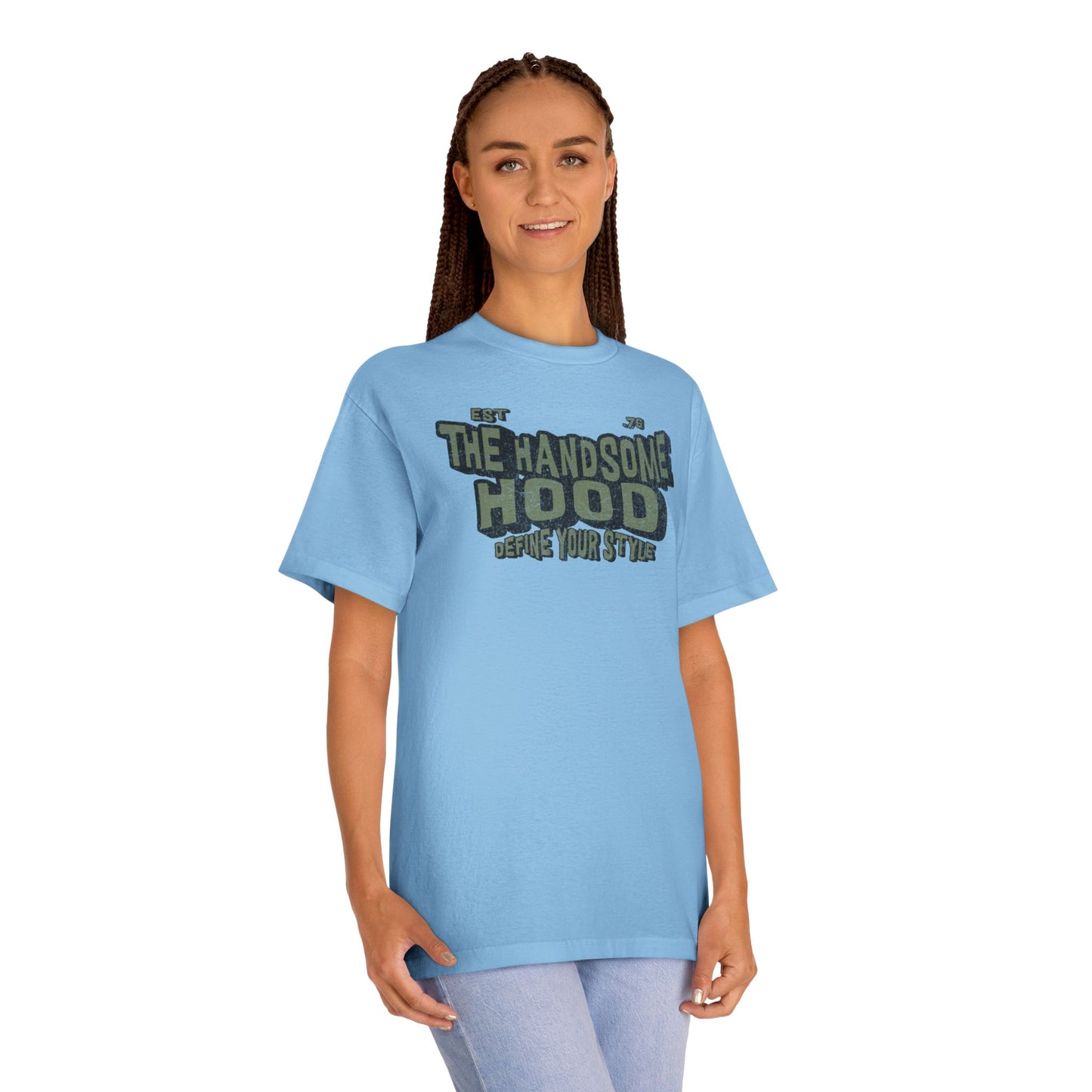 Handsome Hood Vintage Green Tee