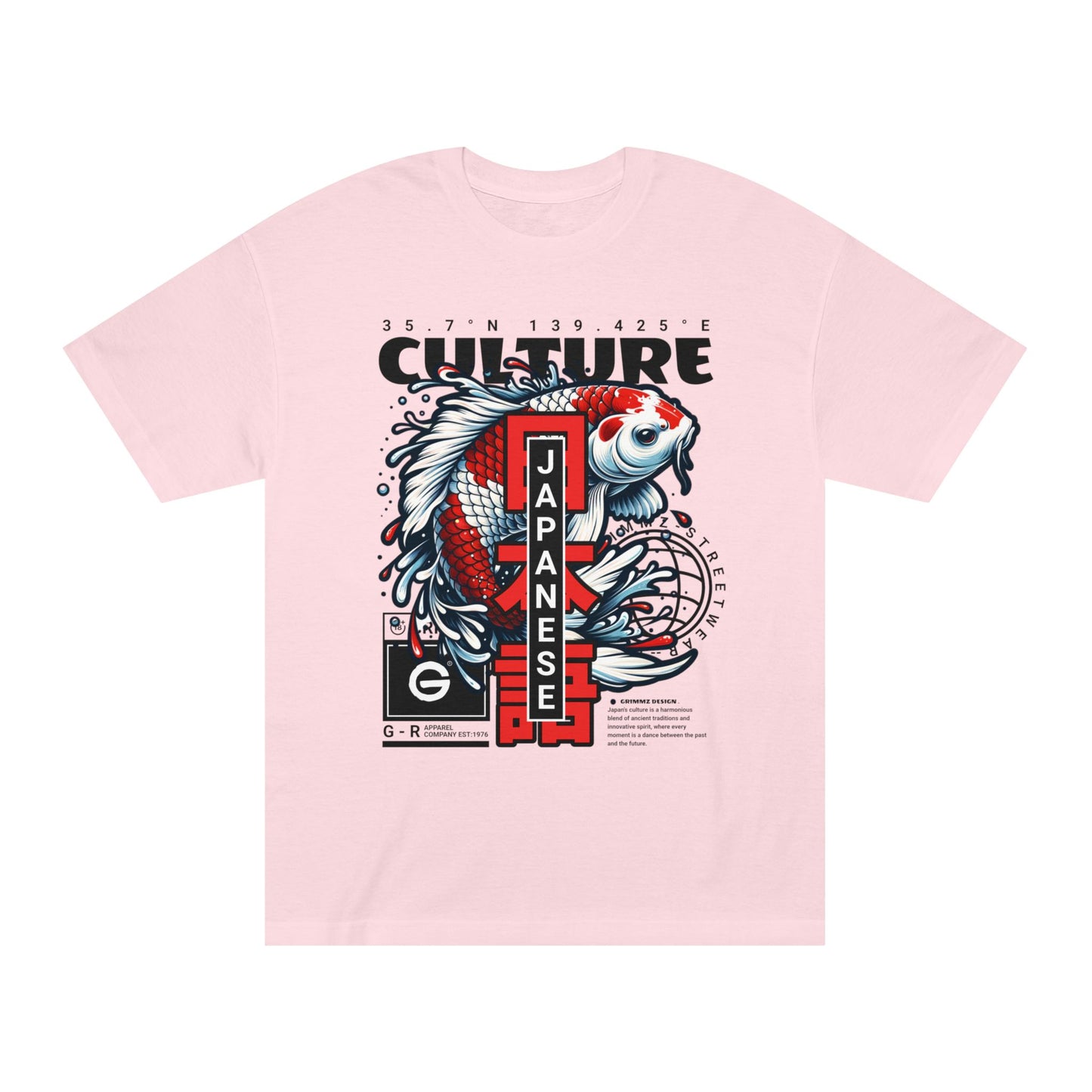 Japanese Koi Culture Graphic Tee