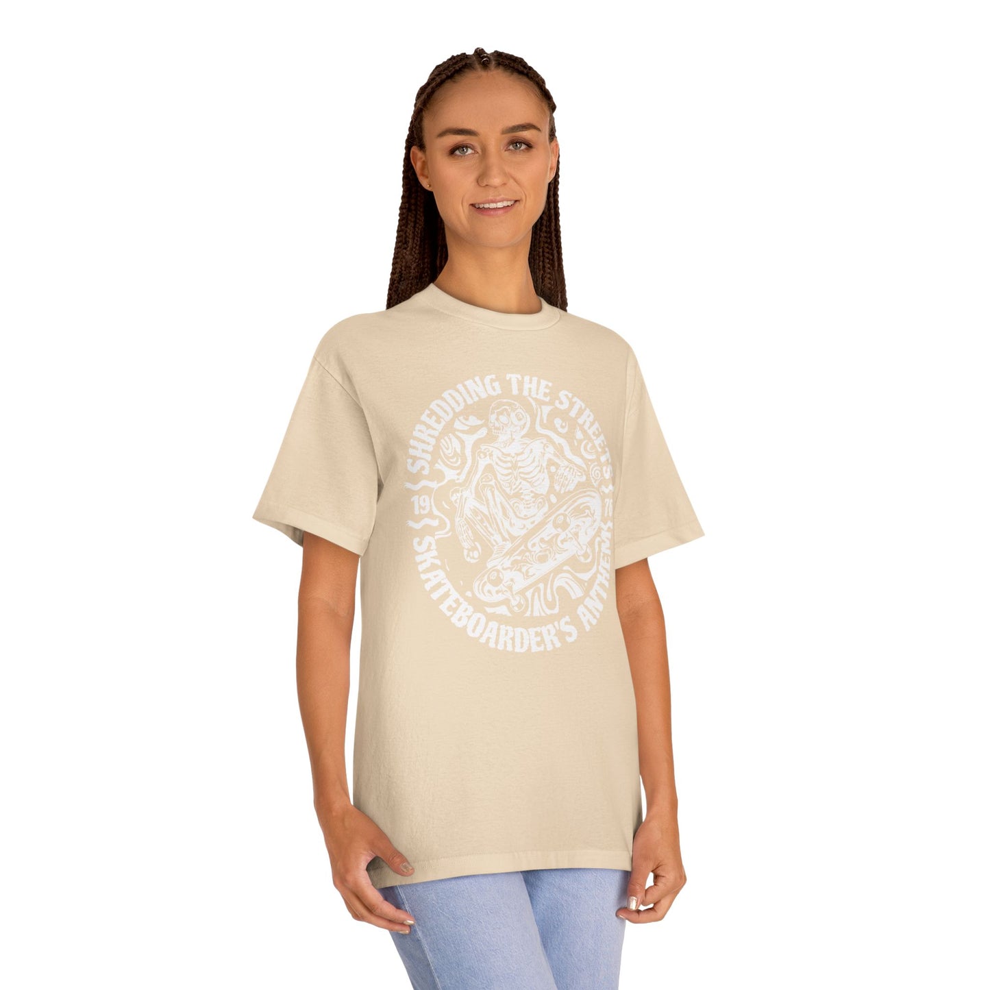 Skate Anthem Shredding Streets Tee