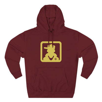 Gold Cowboy Western Hoodie Pullover