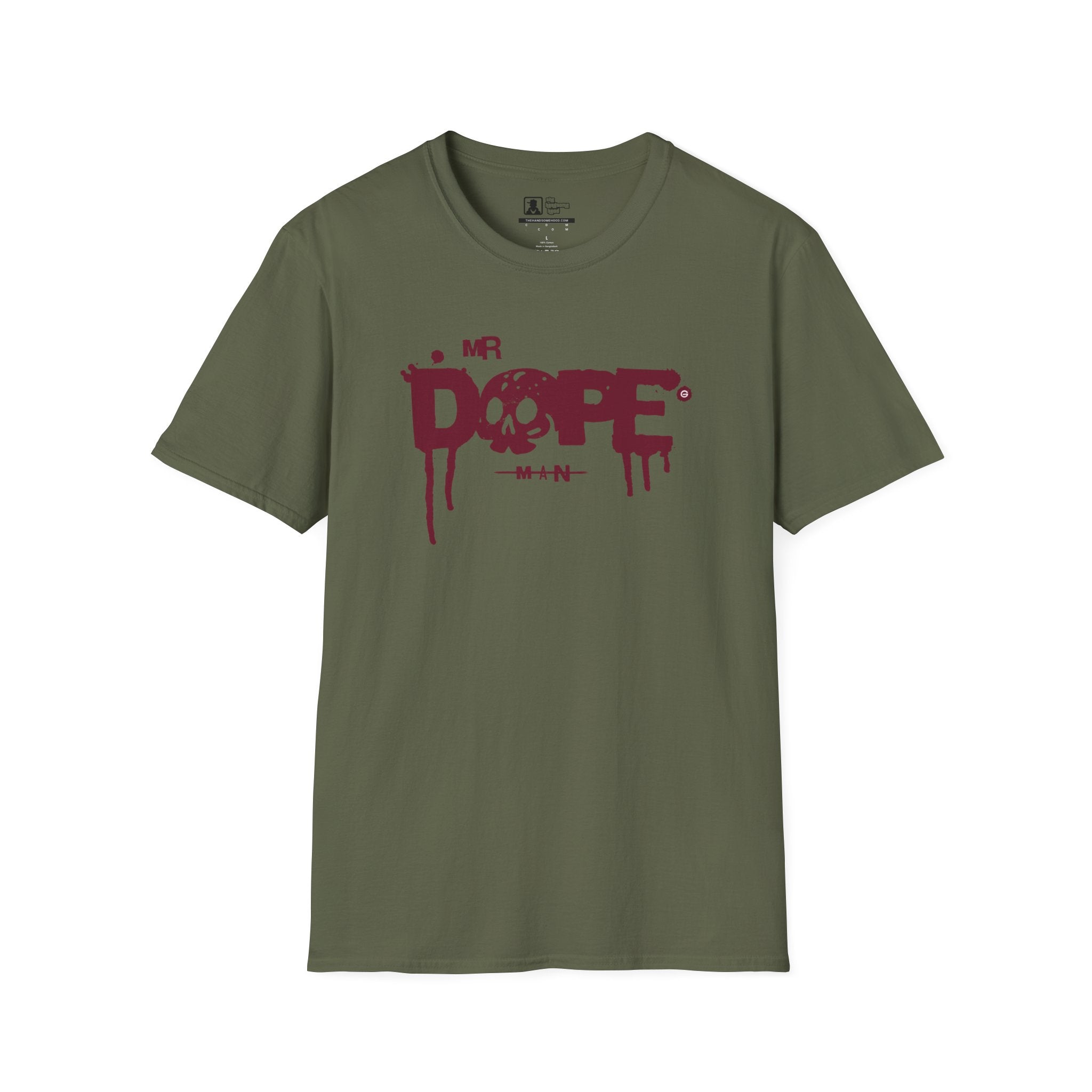 T-Shirt — Mr. Dope Skull Drip Graphic Tee