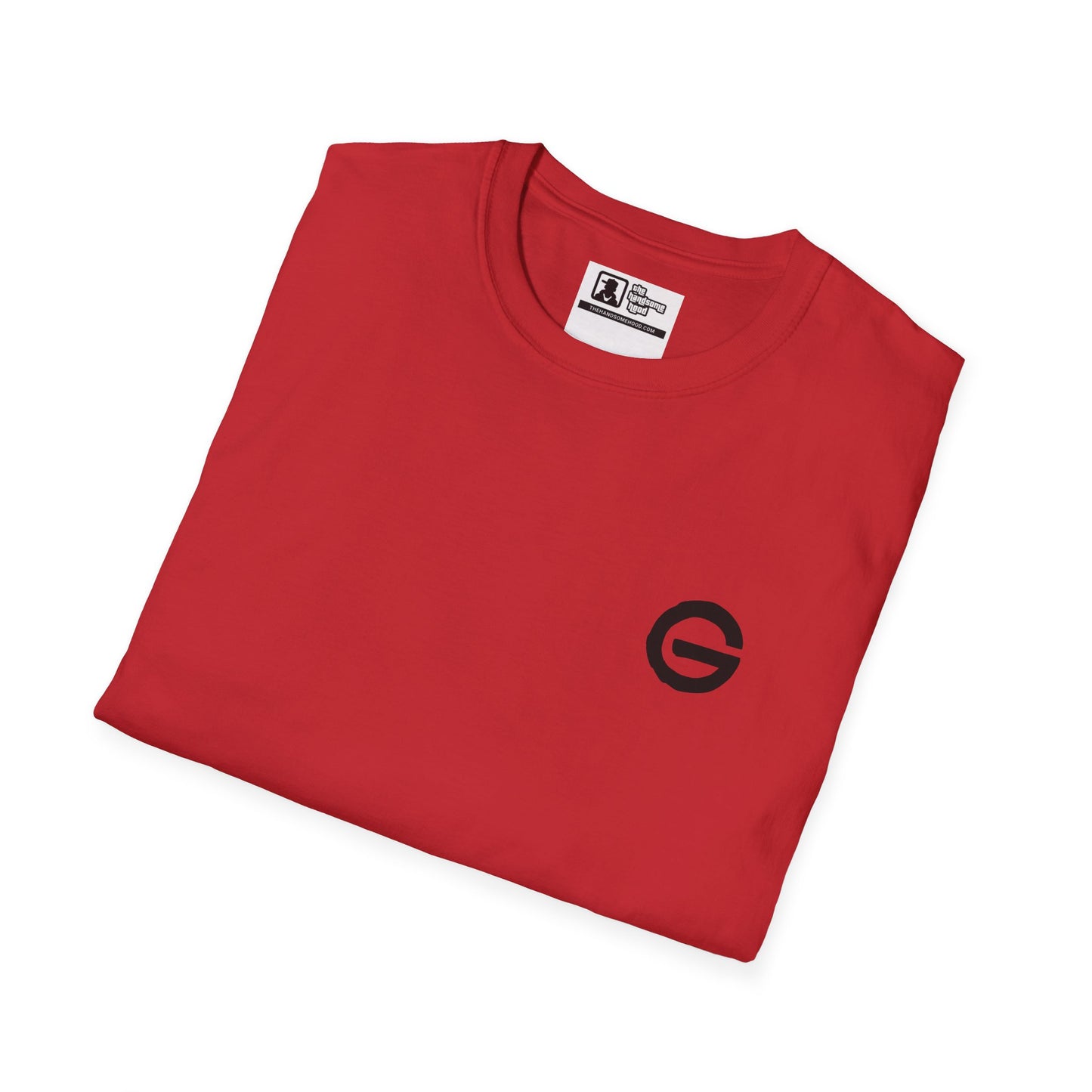Minimal Monochrome Silhouette Logo Tee