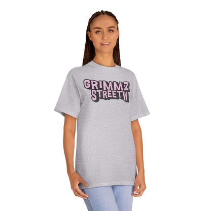 Grimmz Pink Graffiti Logo Tee