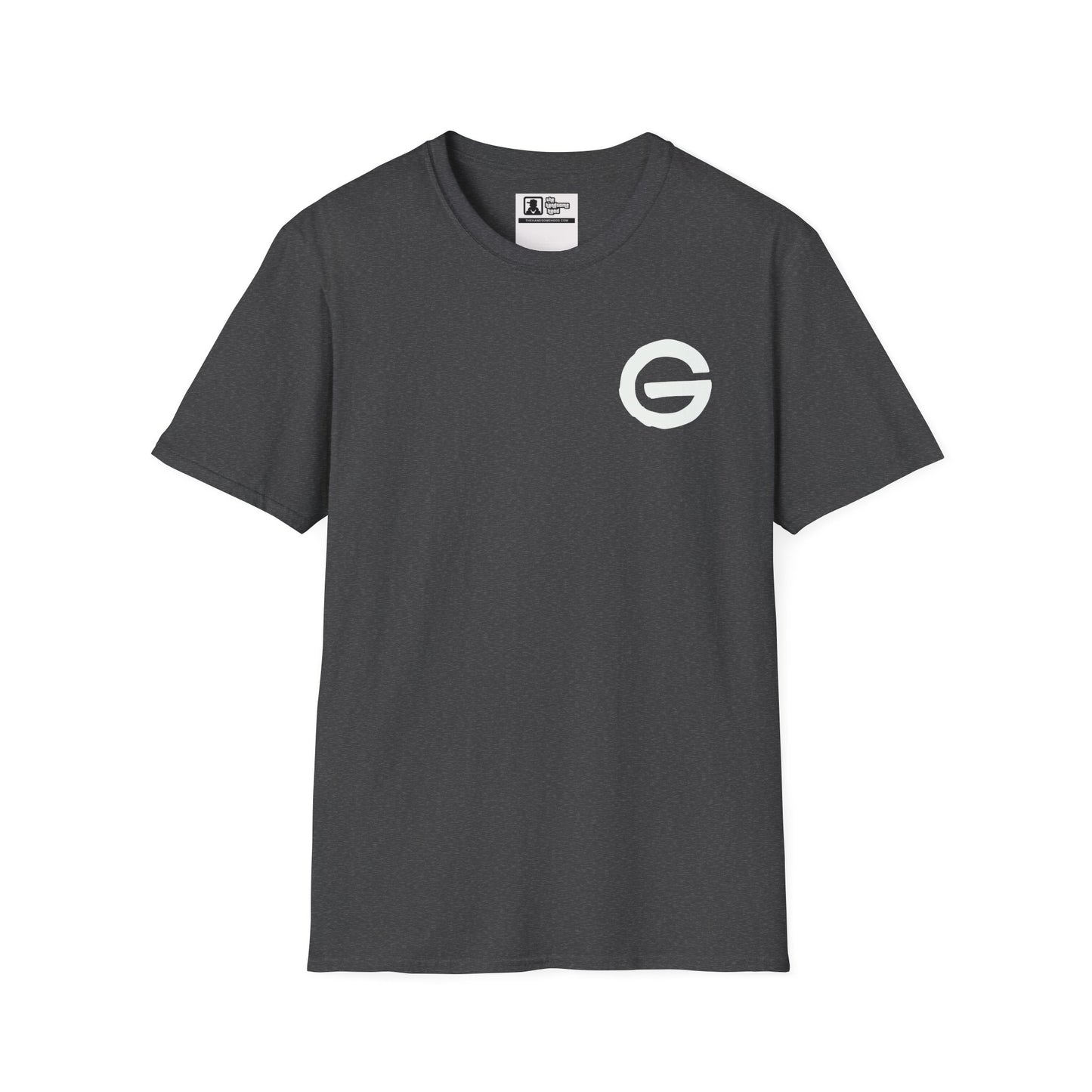 Plain White T-Shirt Minimal Crew Neck Tee