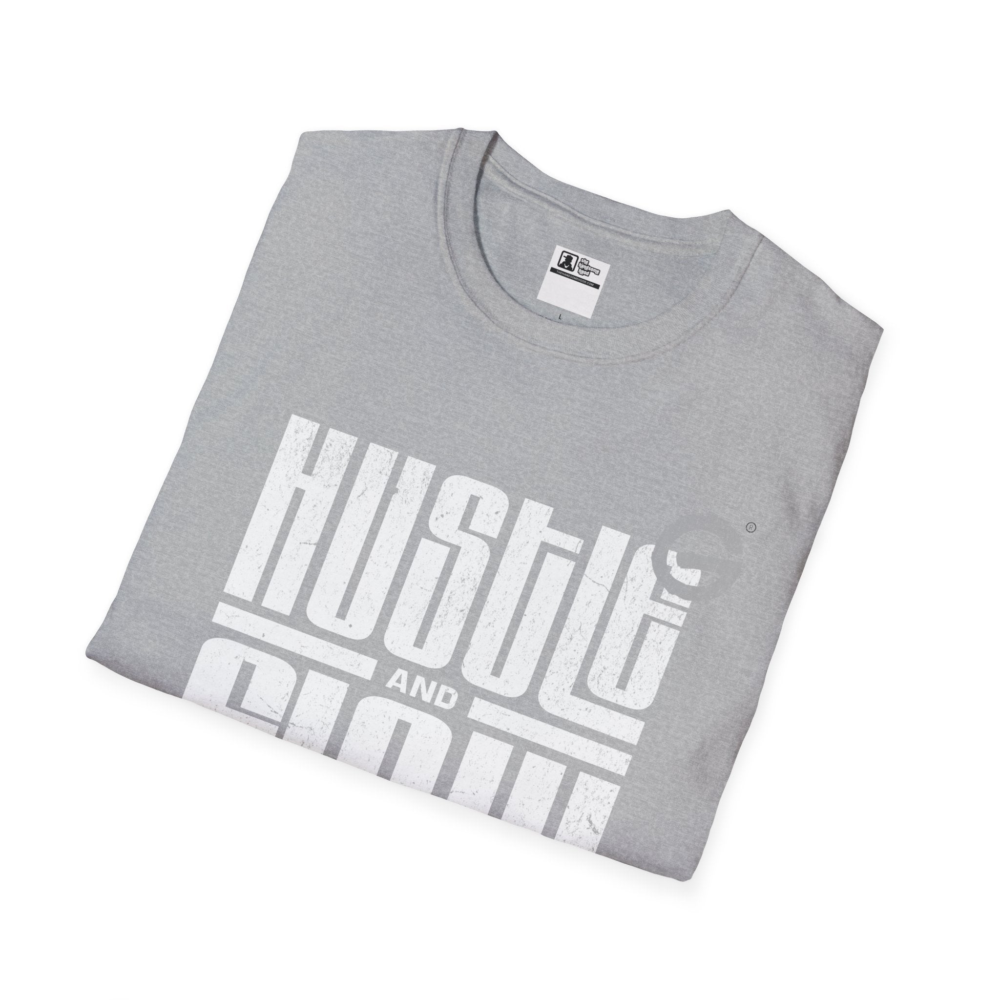Hustle and Flow T-Shirt — Motivational Graphic Tee for Creatives & Entrepreneurs
