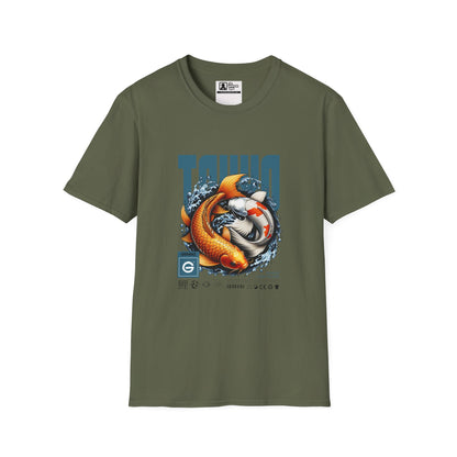 Koi Yin-Yang Kyoto Graphic Tee