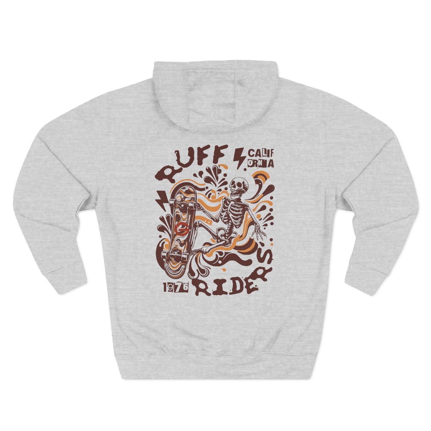 Ruff Riders Biker Skeleton Hoodie