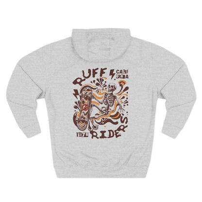 Ruff Riders Biker Skeleton Hoodie