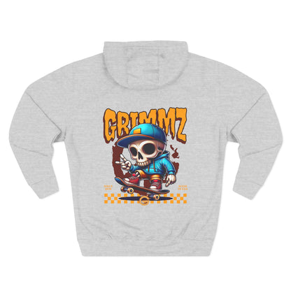 Grimmz Skateboarding Skeleton Hoodie