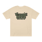 The Handsome Hood Tee — Vintage Military Green Graphic T-Shirt