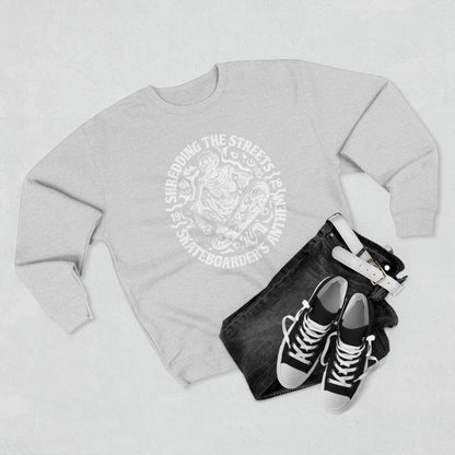 Skate Anarchy Shredding Streets Sweatshirt