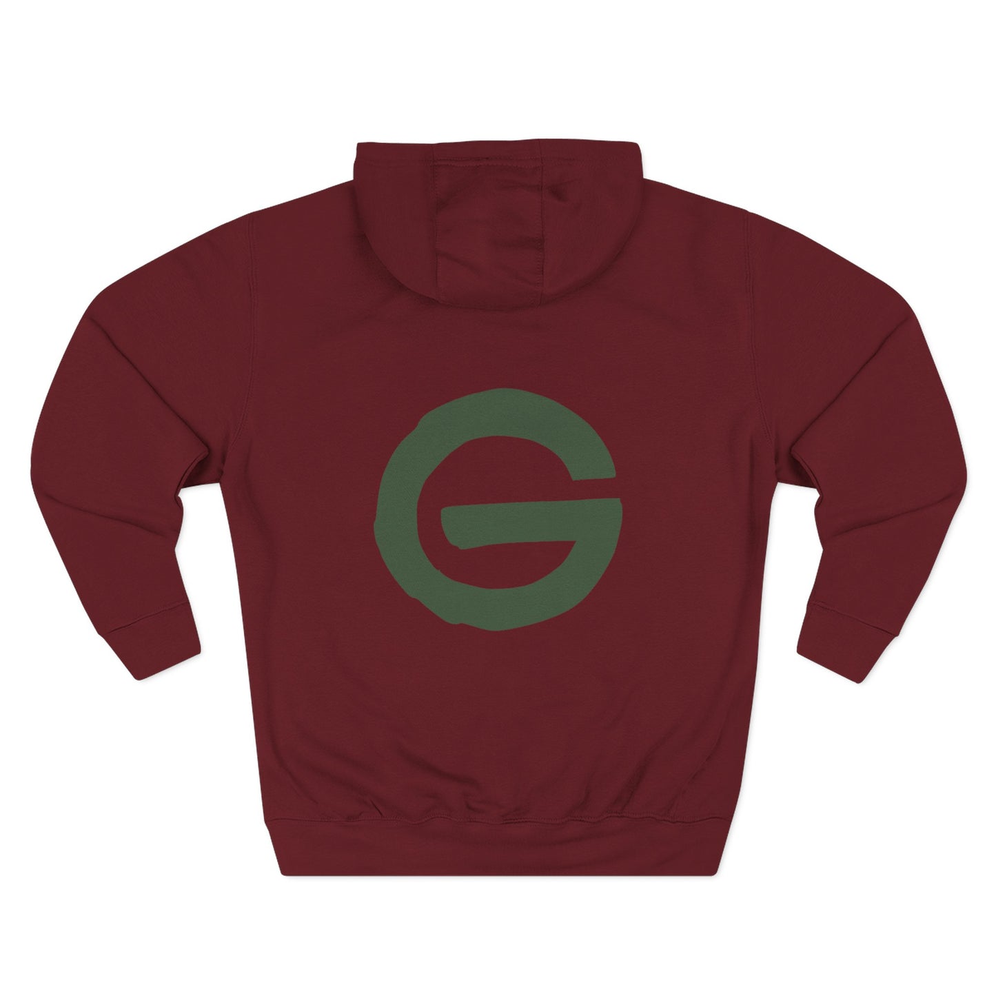 Minimalist Green 'G' Logo Hoodie