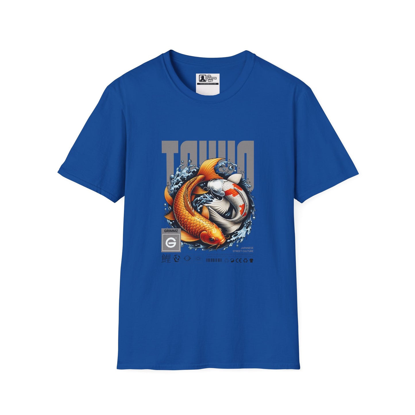 Taiko Koi Wave Graphic Tee