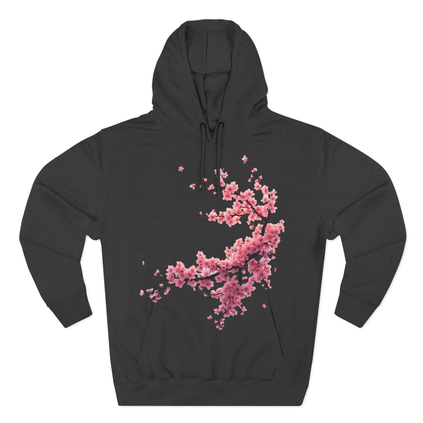 Three-Panel Fleece Hoodie