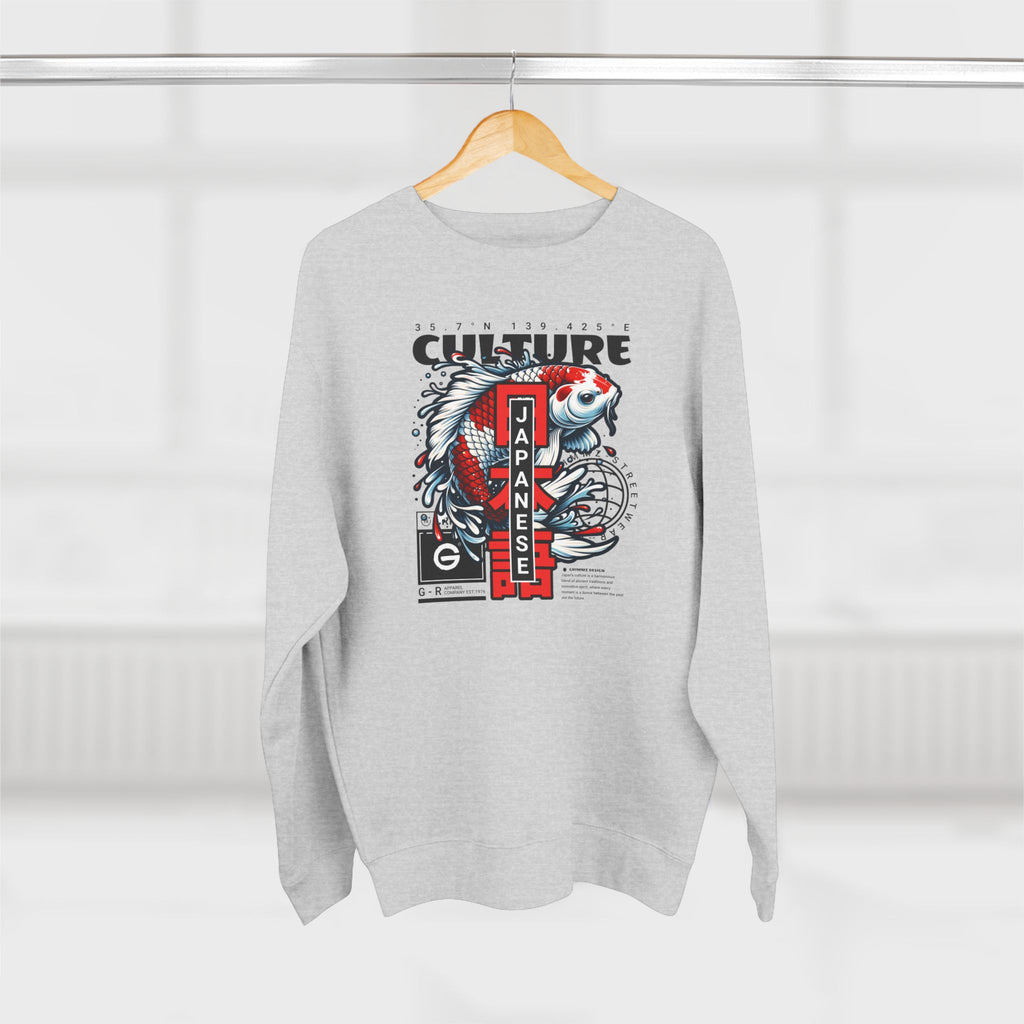 Japanese Koi Culture Crewneck Sweatshirt