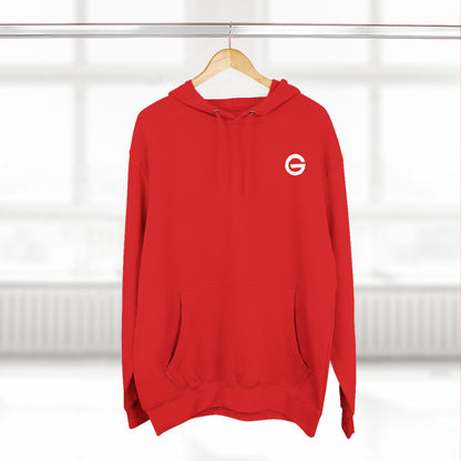 Pink Anime Girl Fleece Hoodie