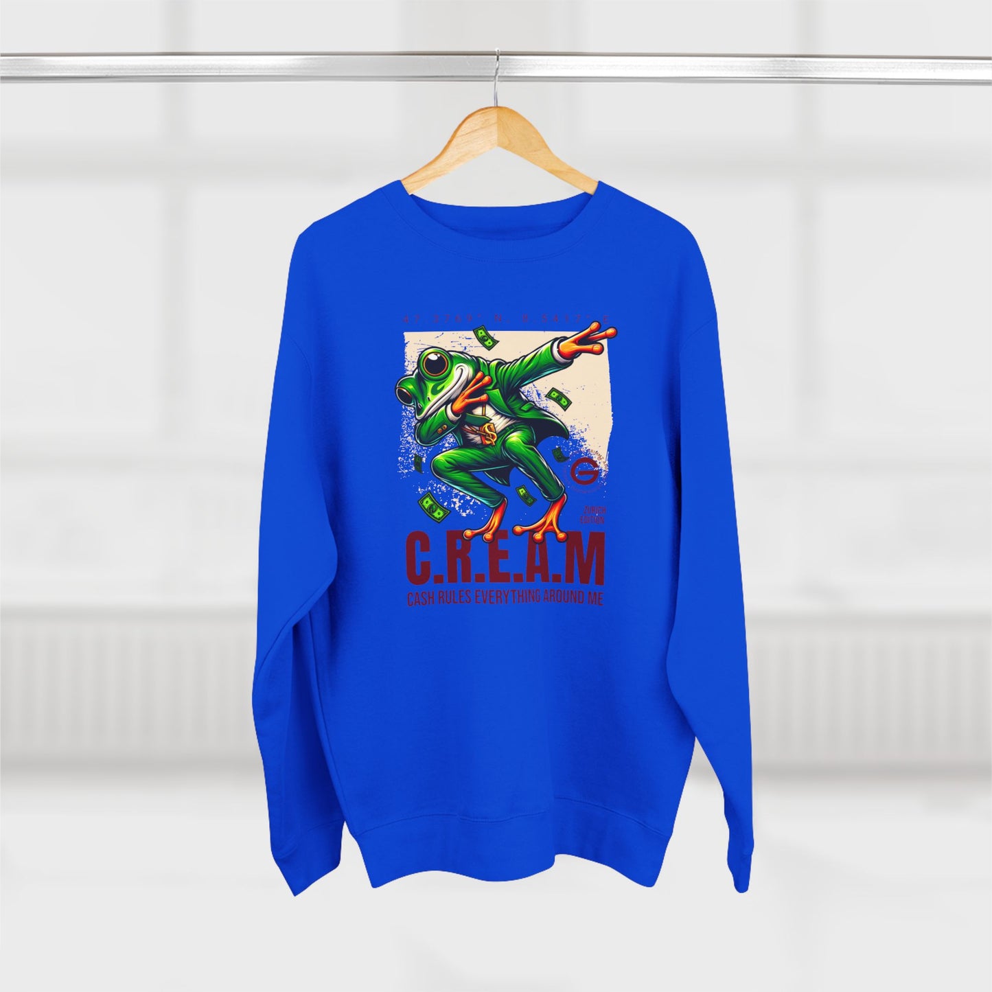 C.R.E.A.M. Frog Graphic Crewneck