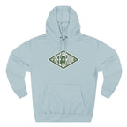 Free Ride Pullover Hoodie — Vintage Diamond Skate/Surf Logo Fleece