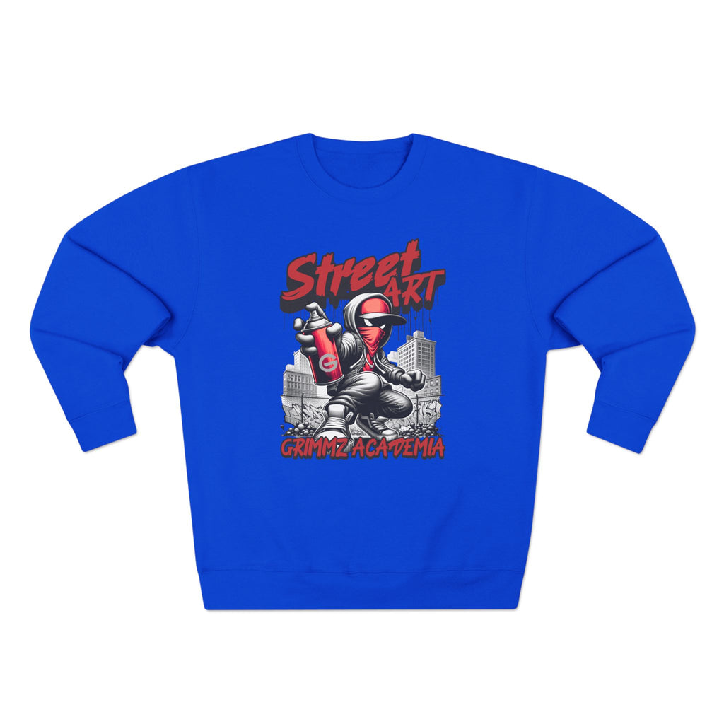 Street Art Crewneck Sweatshirt – Graffiti Skater Graphic