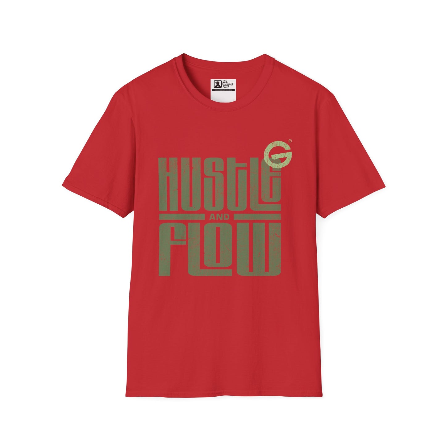 Hustle and Flow T-Shirt — Vintage Green Graphic Tee