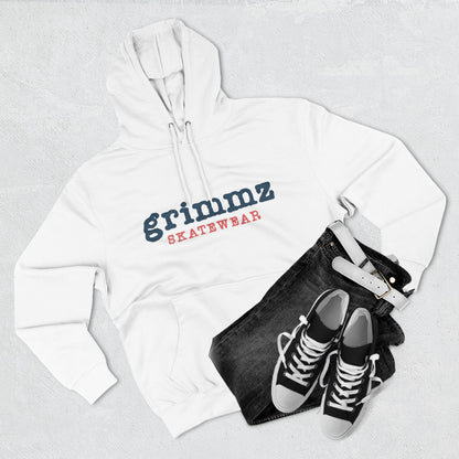 Grimmz Skatewear Fleece Hoodie — Vintage Skate Logo Pullover