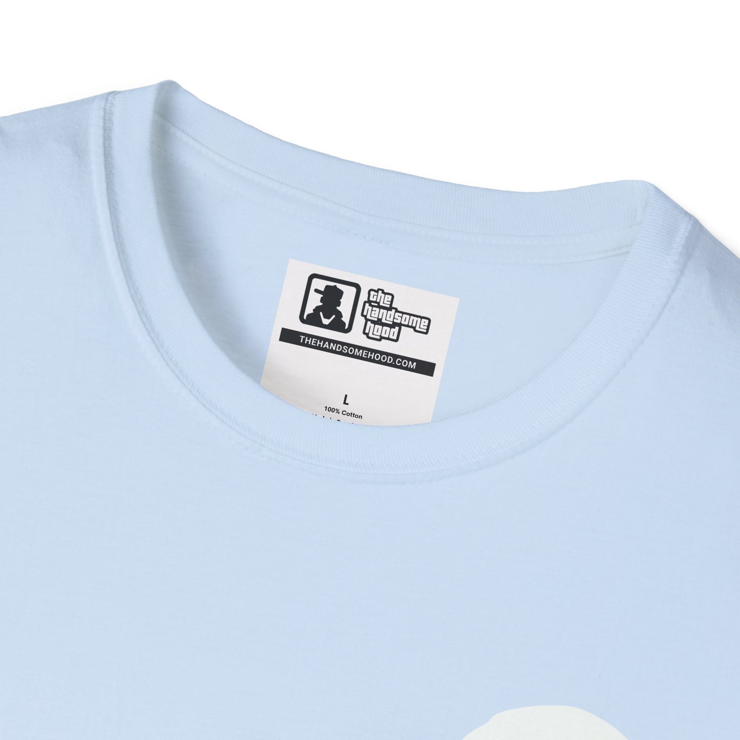 Plain White T-Shirt Minimal Crew Neck Tee
