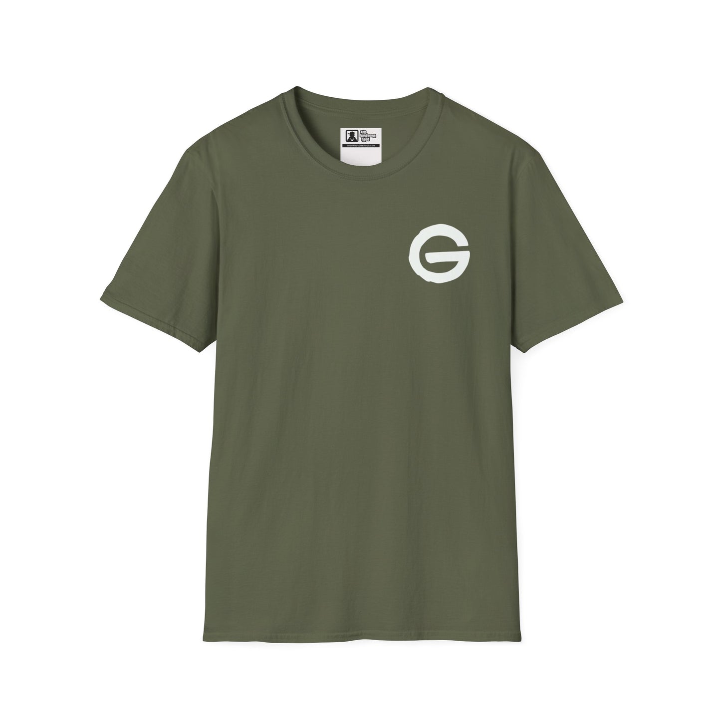 Plain White T-Shirt Minimal Crew Neck Tee